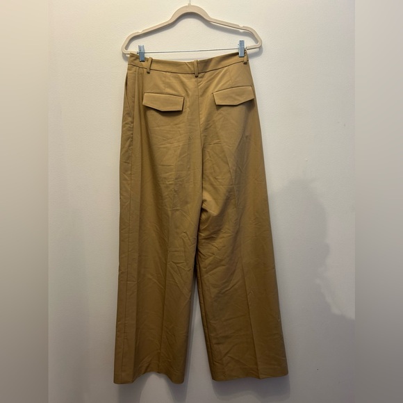 Nwot Zara Wide Leg high waisted trousers with darts. - Picture 5 of 5